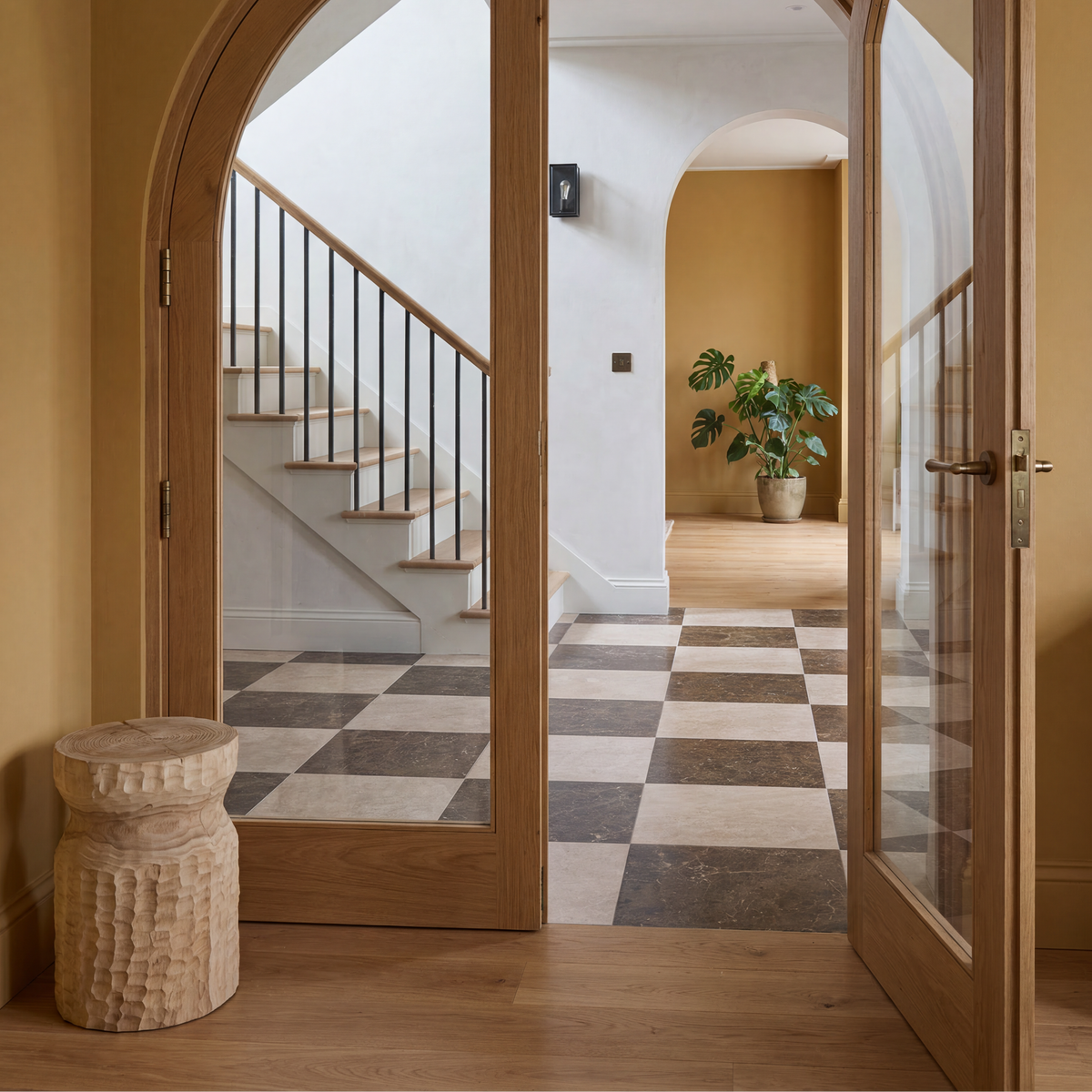 
Echelon Porcelain Matt Emperador Wall & Floor Tile - Brown