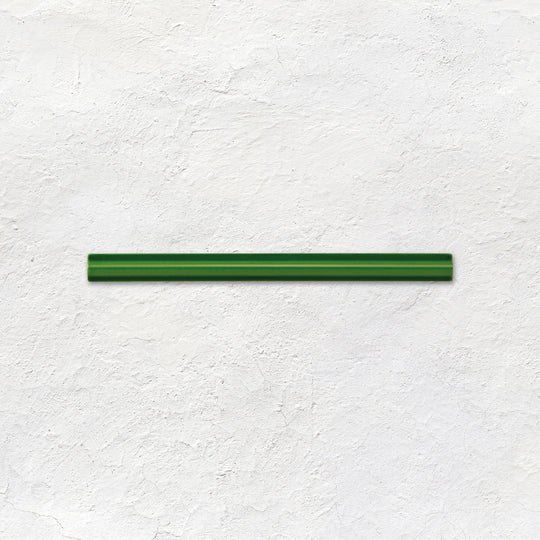 Edwardian Green Omega Moulding Ceramic Wall Tile 152x12mm