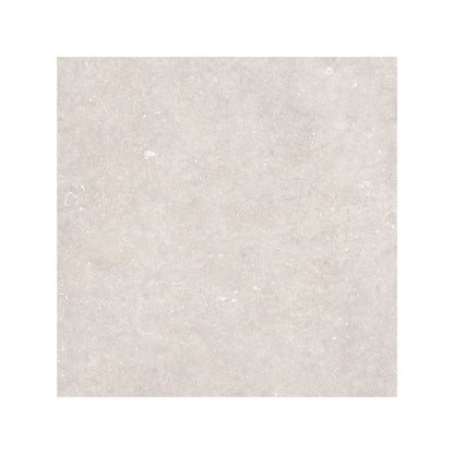 Frame Chalk White porcelain tile 100 x 100cm face