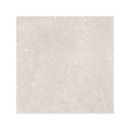 Frame Chalk White porcelain tile 100 x 100cm surface detail