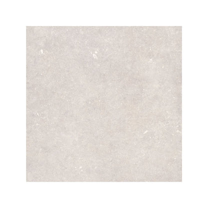 Frame Chalk White porcelain tile 100 x 100cm texture