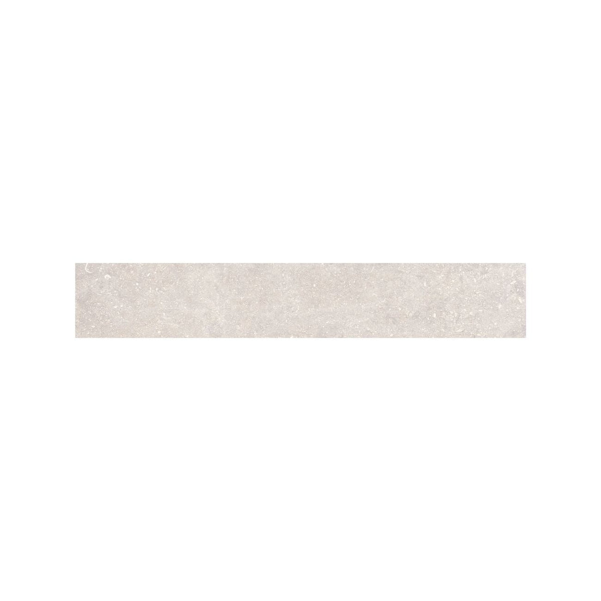 Frame Chalk White porcelain tile 5 x 30cm face