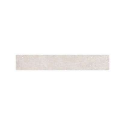 Frame Chalk White porcelain tile 5 x 30cm face