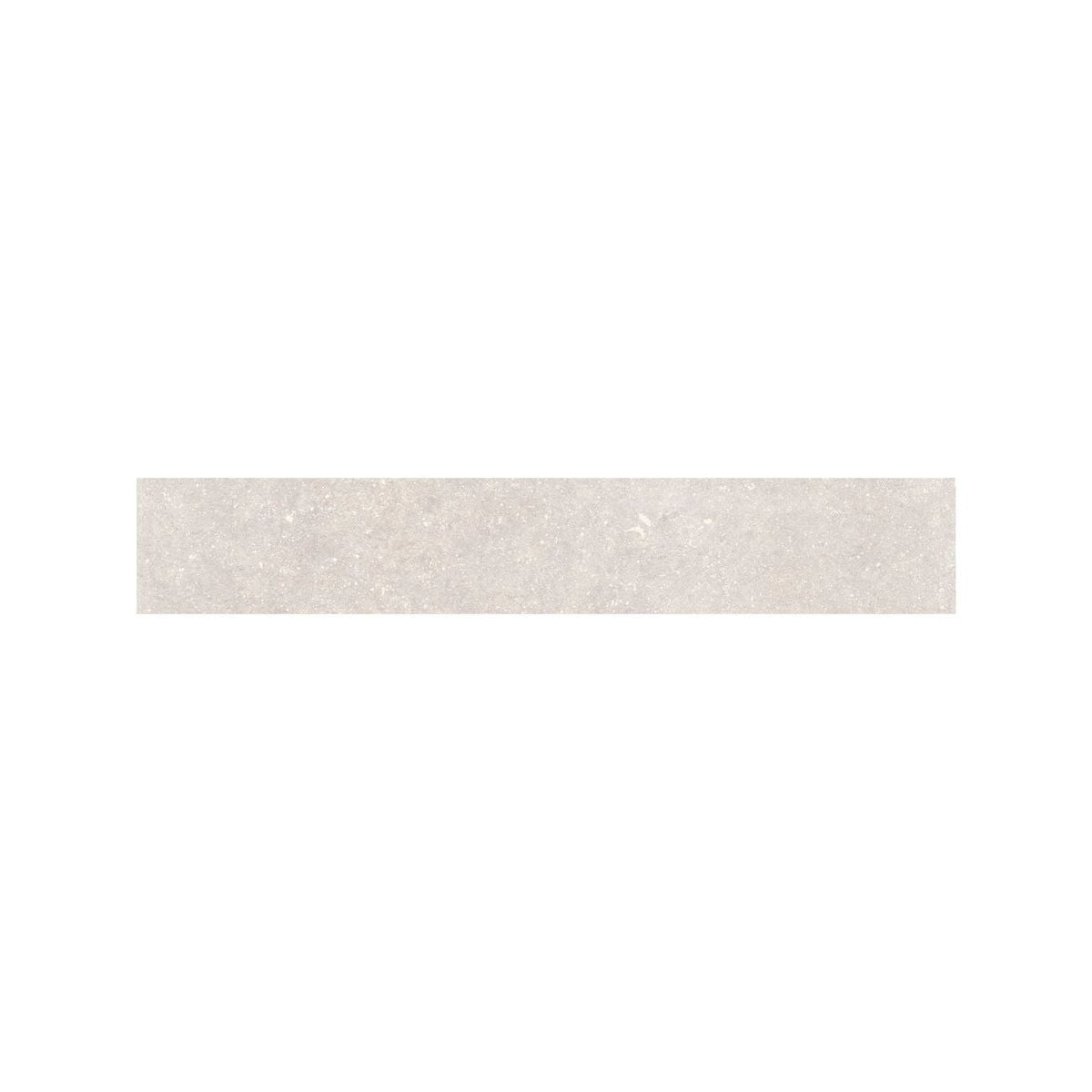 Frame Chalk White porcelain tile 5 x 30cm surface detail