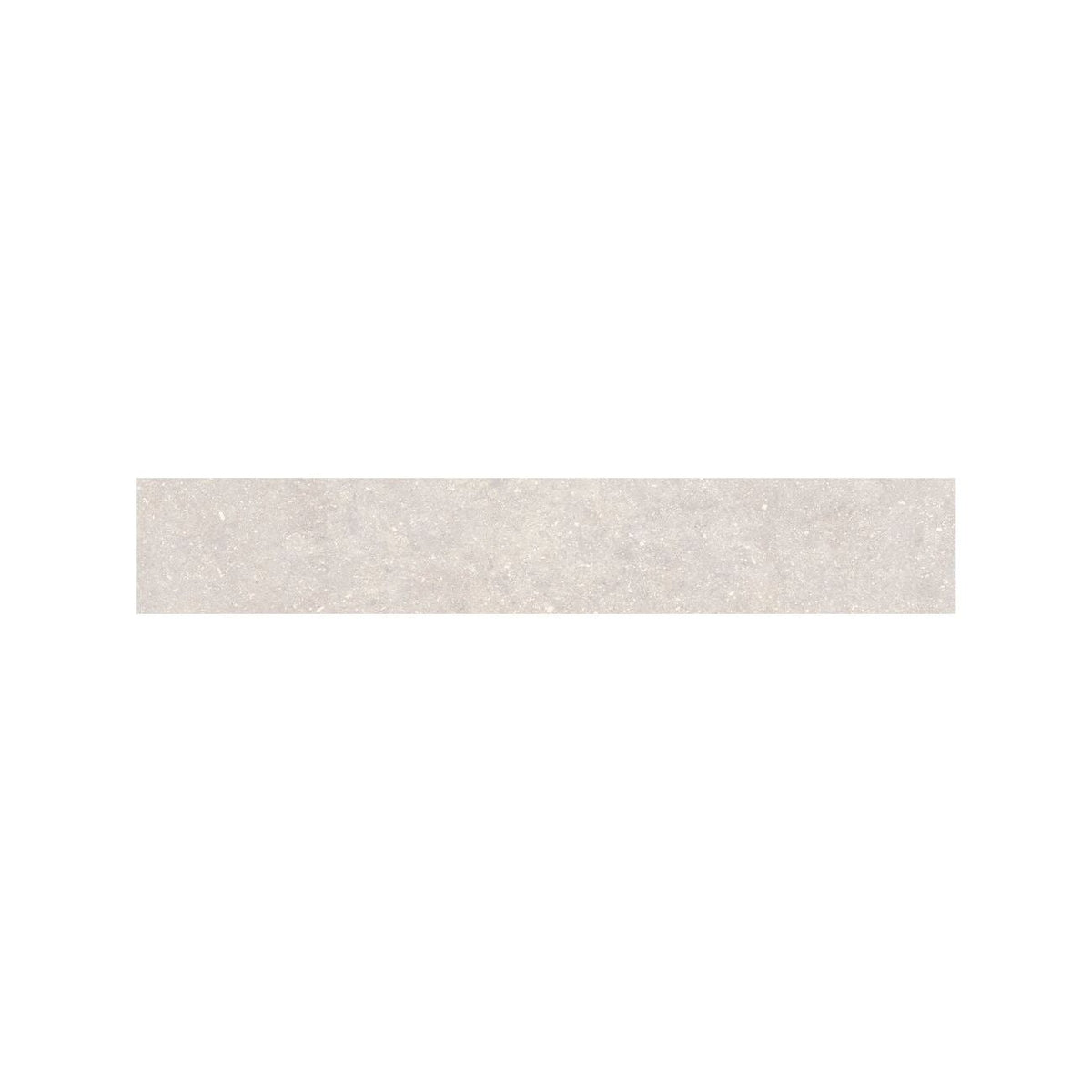 Frame Chalk White porcelain tile 5 x 30cm texture