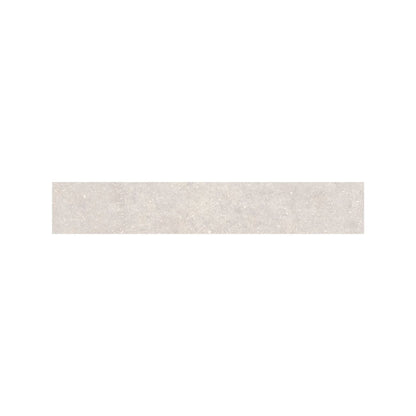 Frame Chalk White porcelain tile 5 x 30cm texture