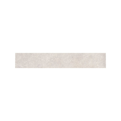 Frame Chalk White porcelain tile 5 x 30cm detail