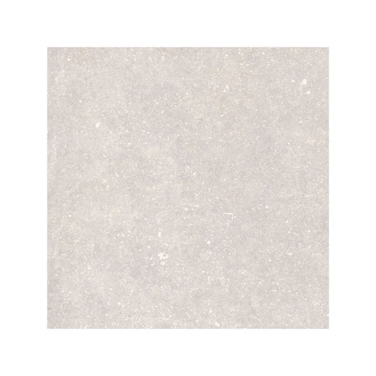 Frame Chalk White porcelain tile 60 x 60cm face