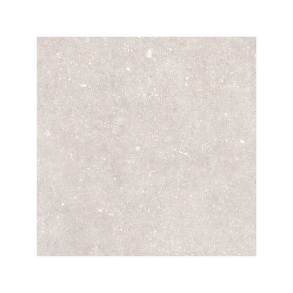 Frame Chalk White porcelain tile 60 x 60cm surface detail