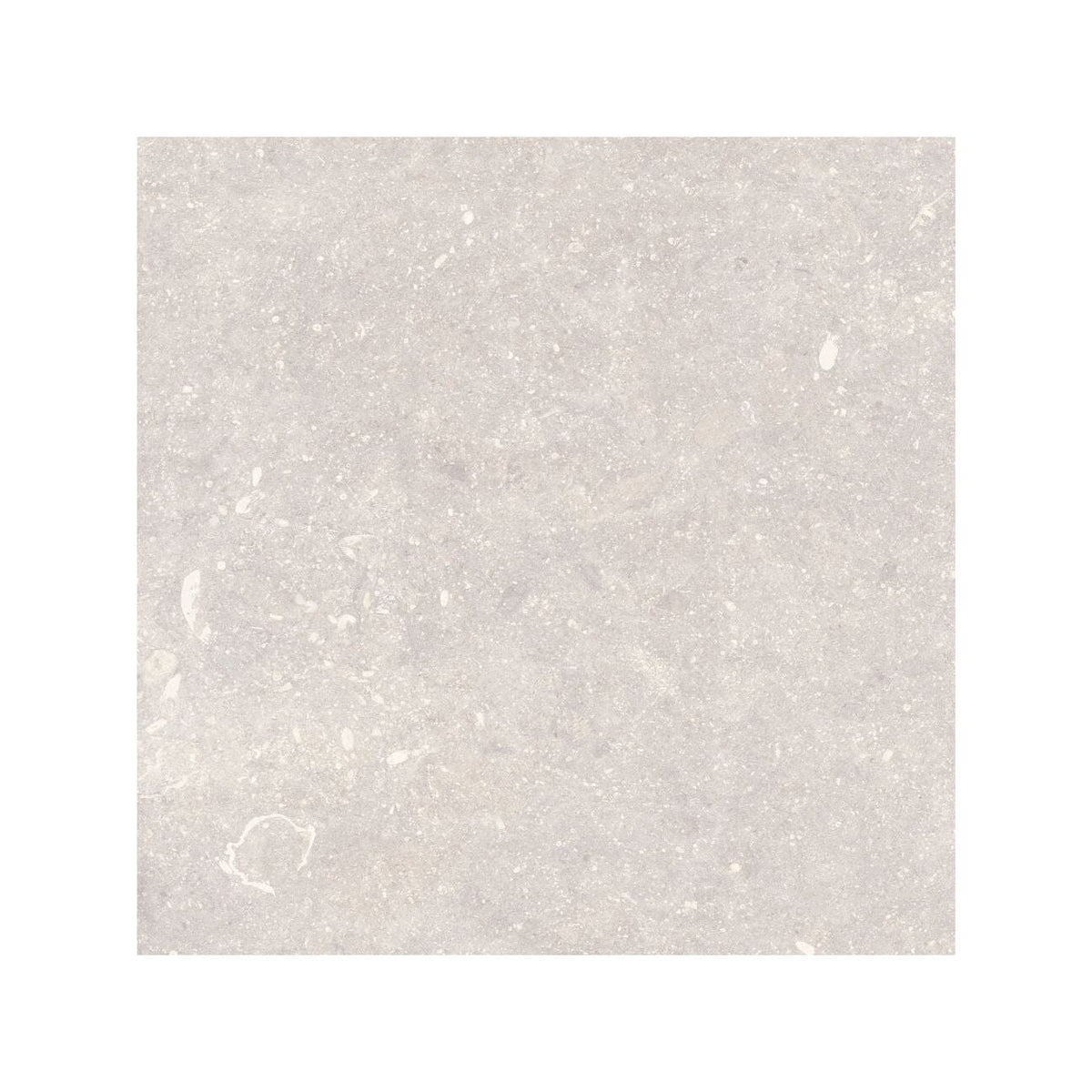 Frame Chalk White porcelain tile 60 x 60cm texture