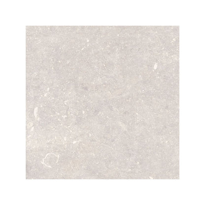 Frame Chalk White porcelain tile 60 x 60cm texture