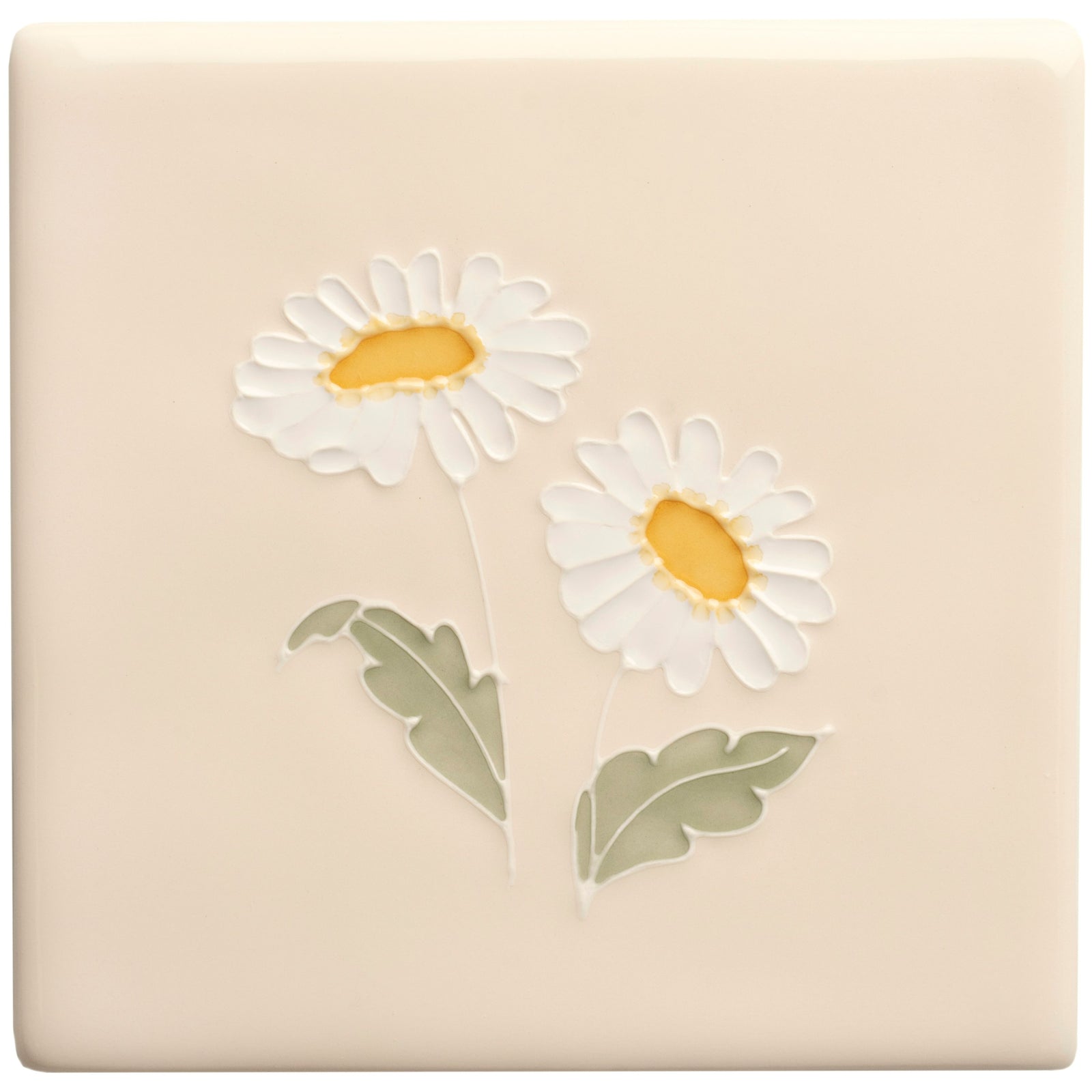Floral Collection Tubelined Daisy - Hyperion Tiles