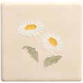 Floral Collection Tubelined Daisy - Hyperion Tiles