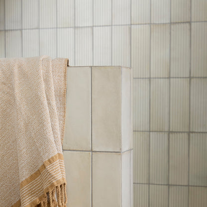 Fontenay Porcelain Pleated 7.5 x 20 Wall Tiles