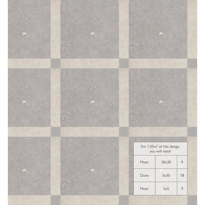 Frame Moor Taupe Porcelain Tile 5 x 5cm - thumbnail 5