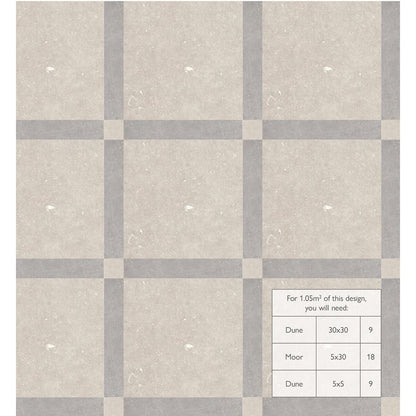 Frame Dune Beige Porcelain Tile 30 x 30cm - thumbnail 5