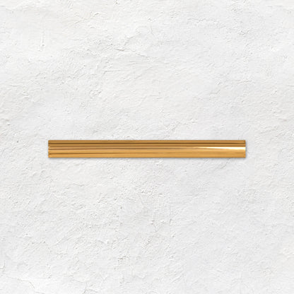Gold (Metallic) Omega Moulding Ceramic Wall Tile 152x12mm