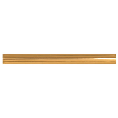 Gold (Metallic) Omega Moulding Ceramic Wall Tile 152x12mm