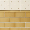 Gold (metallic) Sigma Moulding Ceramic Wall Tile 152x26mm