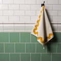 Greek Key Jade Breeze On Brilliant White