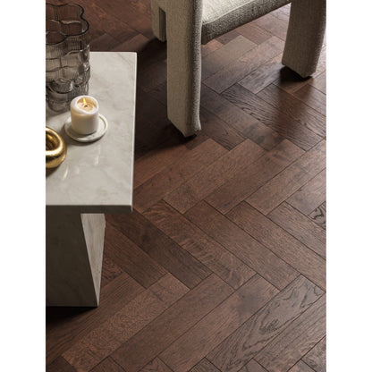 Goodrich Brook Oak herringbone room setting