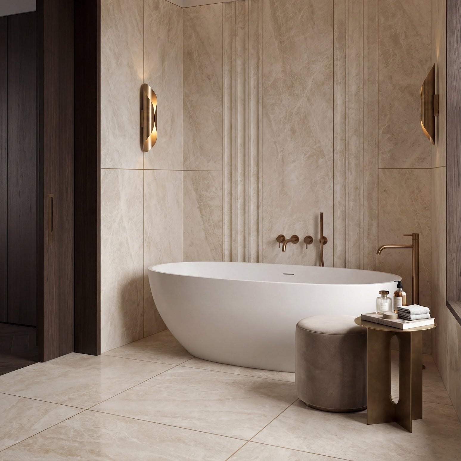 Hoxton Porcelain Amber Matt Wall & Floor Tile
