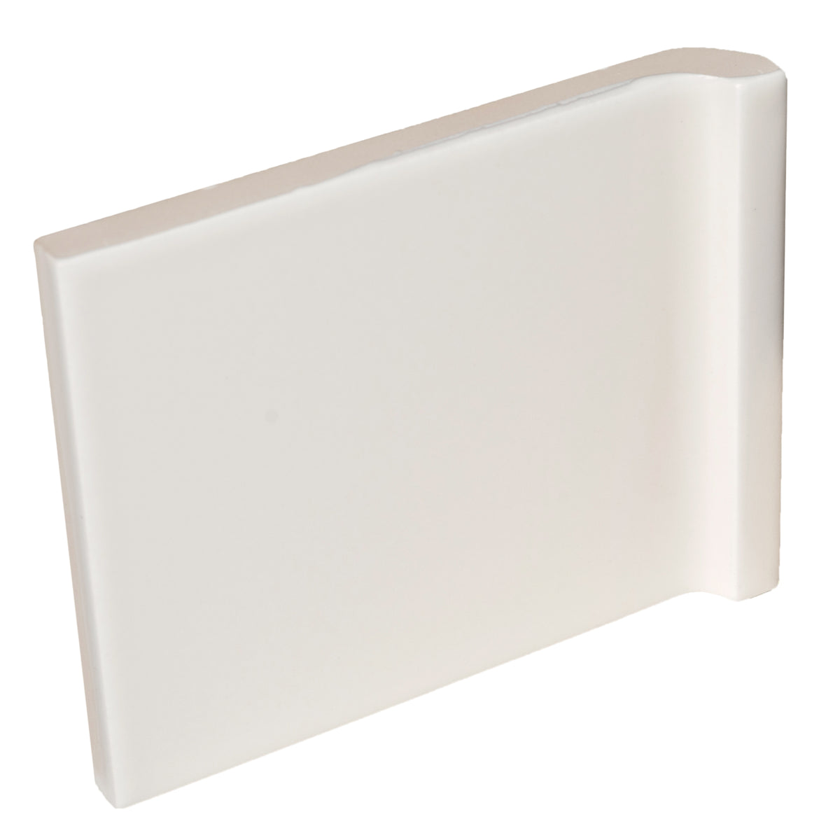 Internal Half Tile Wrapping Piece Vintage White