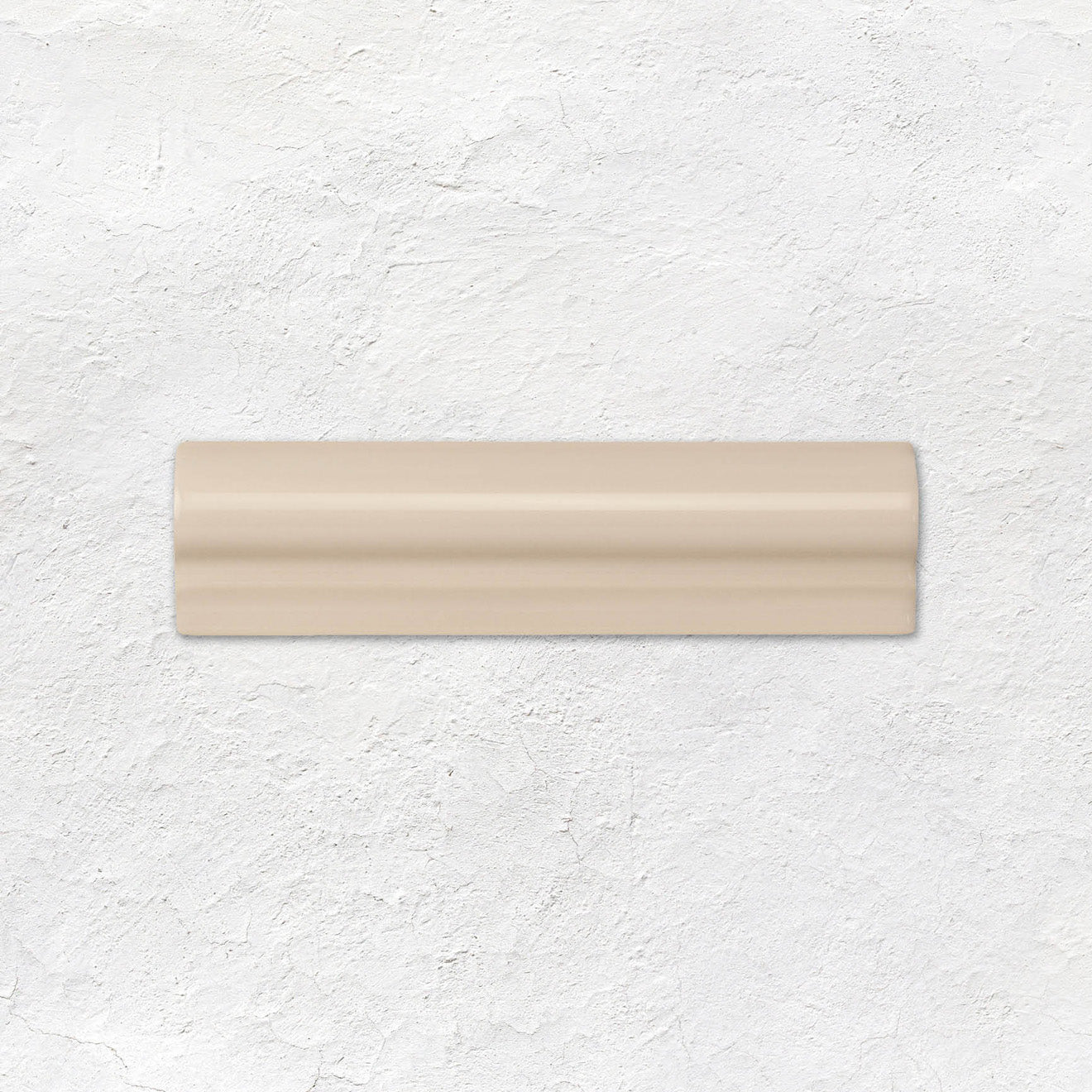 Ivory Albert Moulding Ceramic Wall Tile 152x40mm
