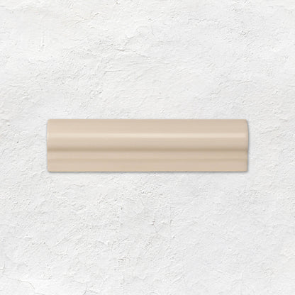 Ivory Albert Moulding Ceramic Wall Tile 152x40mm