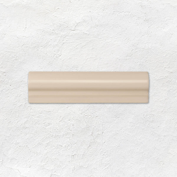 Ivory Albert Moulding Ceramic Wall Tile 152x40mm