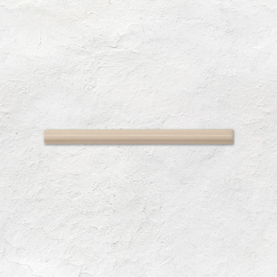 Ivory Omega Moulding Ceramic Wall Tile 152x12mm