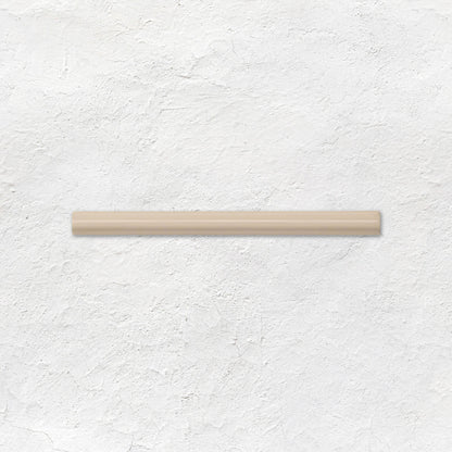 Ivory Omega Moulding Ceramic Wall Tile 152x12mm