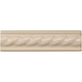 Ivory Rope Moulding Ceramic Wall Tile 152x40mm