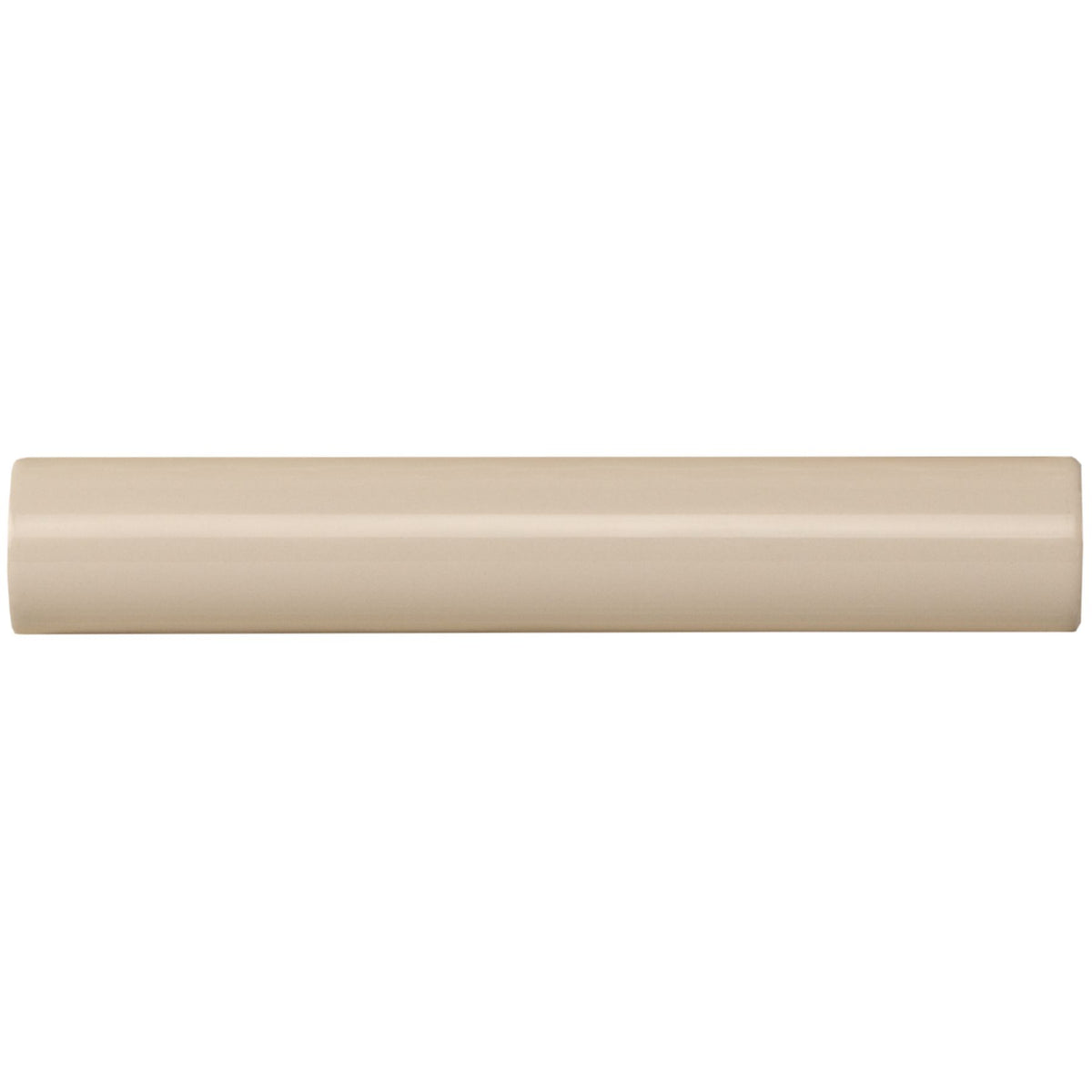 Ivory Sigma Moulding Ceramic Wall Tile 152x26mm - Gloss - Cream & Beige