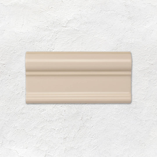 Ivory Victoria Moulding Ceramic Wall Tile 152x75mm