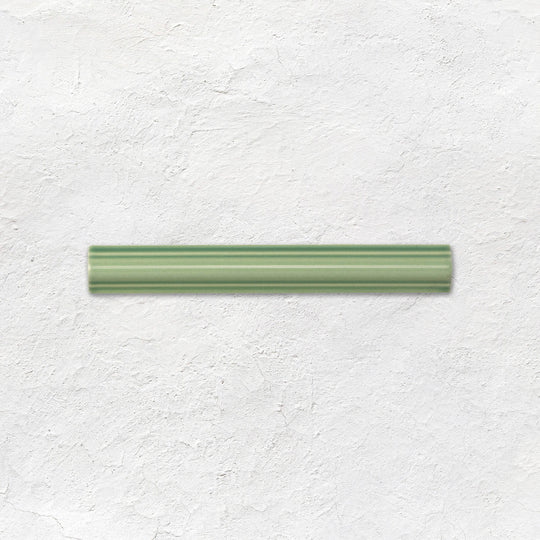Jade Breeze Astragal Moulding Ceramic Wall Tile 152x21mm