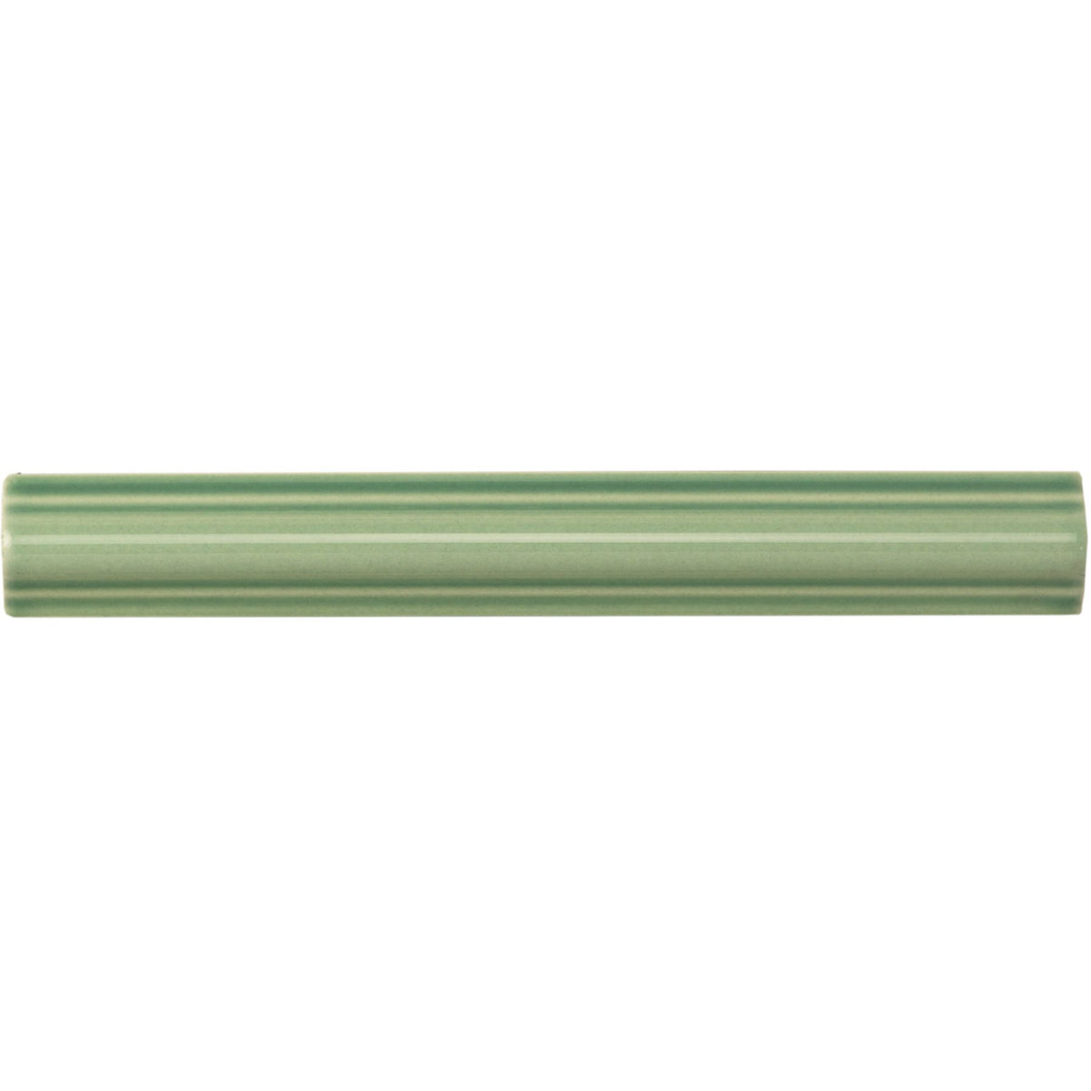 Jade Breeze Astragal Moulding Ceramic Wall Tile 152x21mm - Gloss - Green