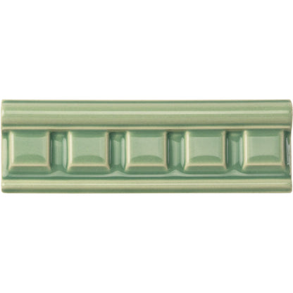 Jade Breeze Dentil Moulding Ceramic Wall Tile 152x50mm