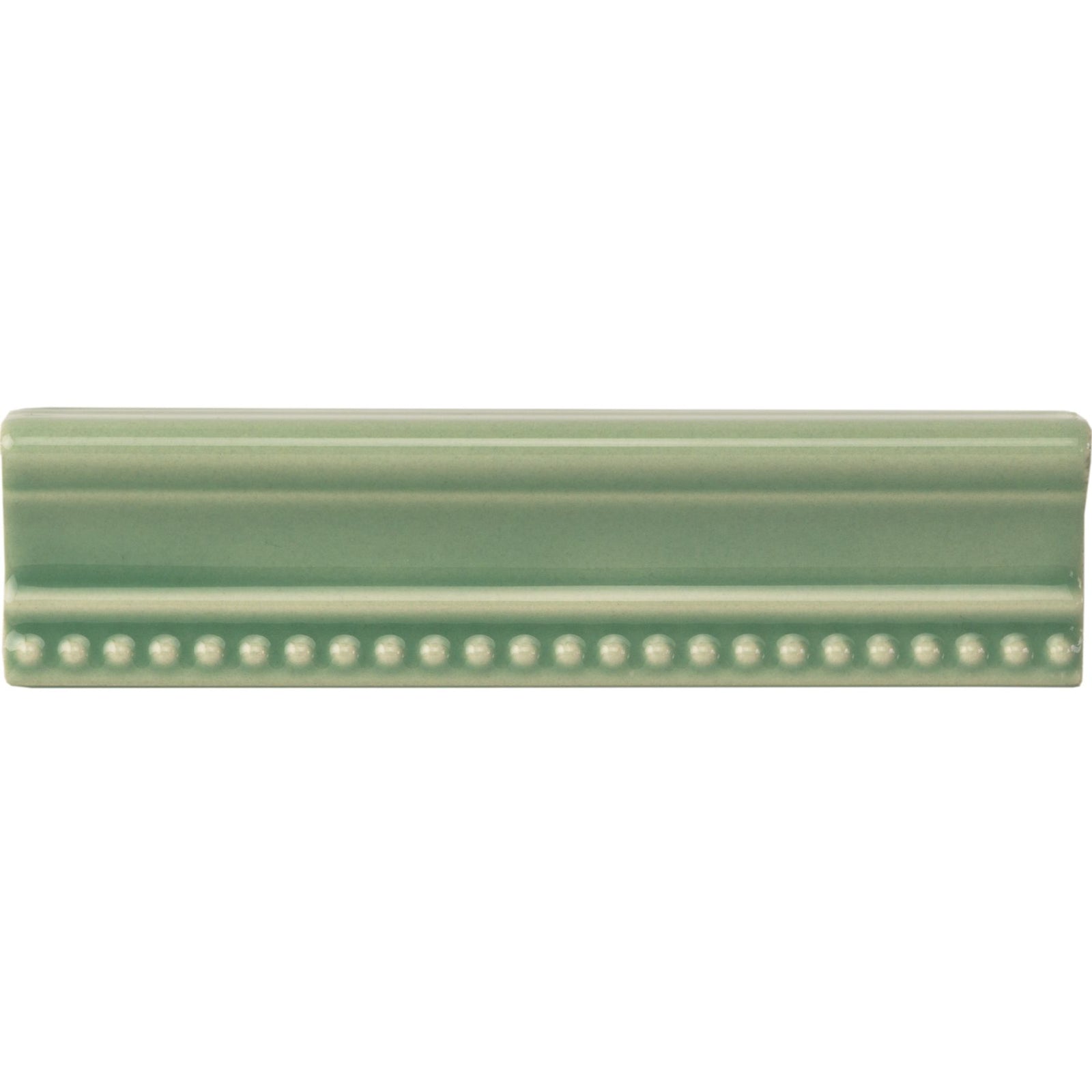 Jade Breeze Hogarth Moulding Ceramic Wall Tile 152x38mm