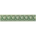 Jade Breeze Scroll Moulding Ceramic Wall Tile 152x29mm
