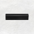 Jet Black Albert Moulding Ceramic Wall Tile 152x40mm