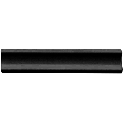 Jet Black Internal Corner Trim Ceramic Wall Tile 152x30mm