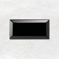 Jet Black Metro Bevelled Tile 150x75mm