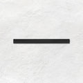 Jet Black Omega Moulding Ceramic Wall Tile 152x12mm