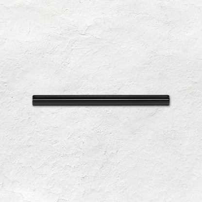 Jet Black Omega Moulding Ceramic Wall Tile 152x12mm