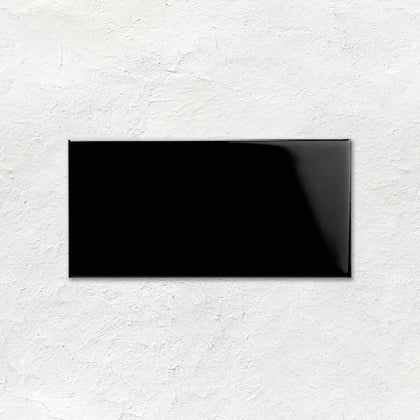 Jet Black Rounded Edge Short