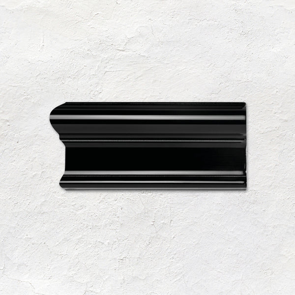 Jet Black Victoria Left Corner