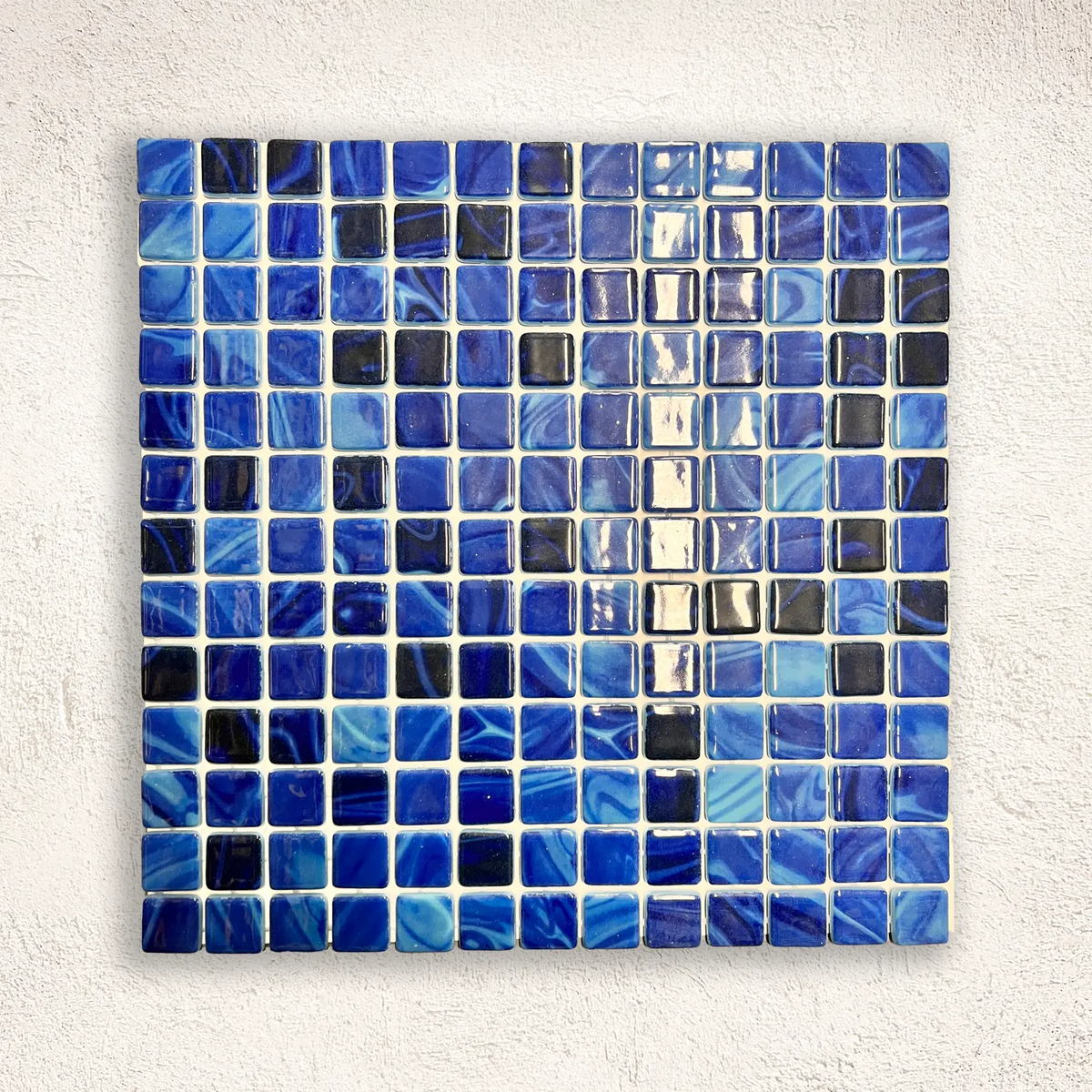 Karma Moana 33.3 x 33.3cm glass mosaic face