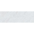 Klifface white matt 25 x 75cm tile with white marble effect subtle gray veining and textured surface