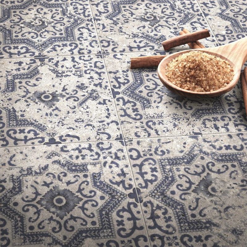 Antica Faro Matt 20 x 20cm Wall & Floor Tile in a room setting